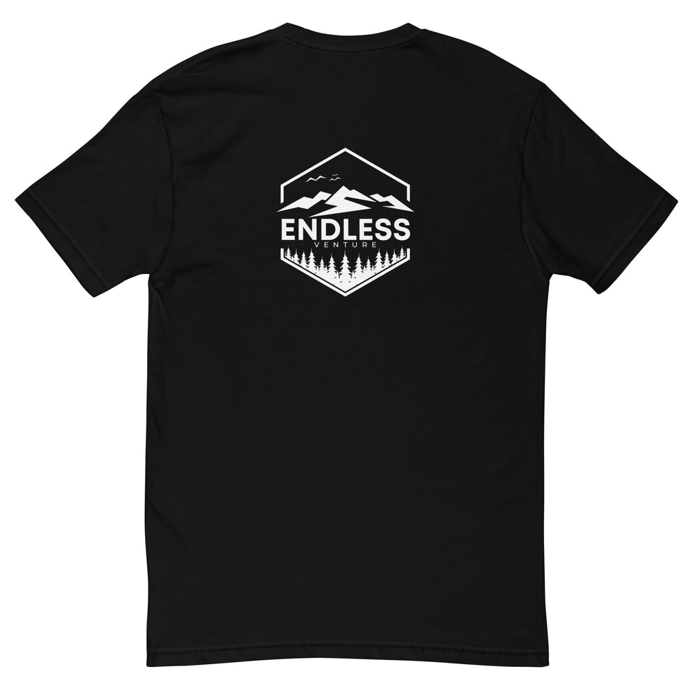 Endless Venture/Back Logo Fitted T Shirt photo 2
